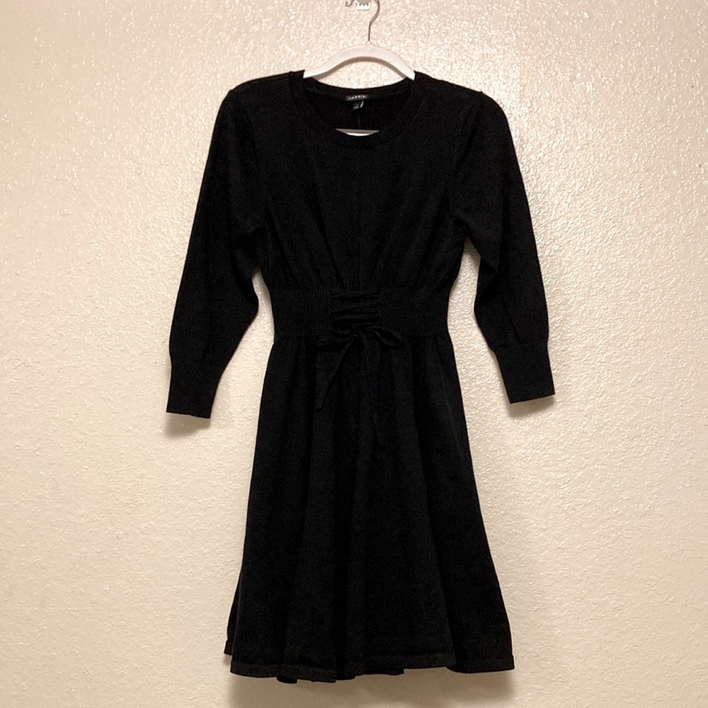 Beautiful black long-sleeves dress. Torrid size 1
